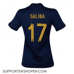 Frankrike William Saliba #17 Hemma Matchtröja Dam VM 2022 Kortärmad